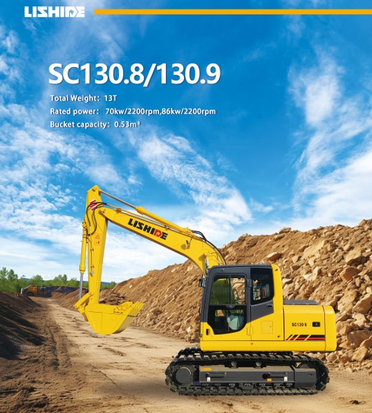 EXCAVATOR LISHIDE SC130.8/130.9