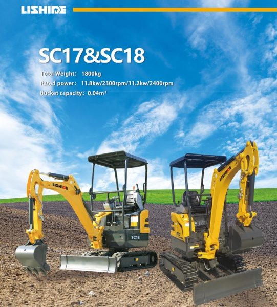 EXCAVATOR LISHIDE SC17 & SC18