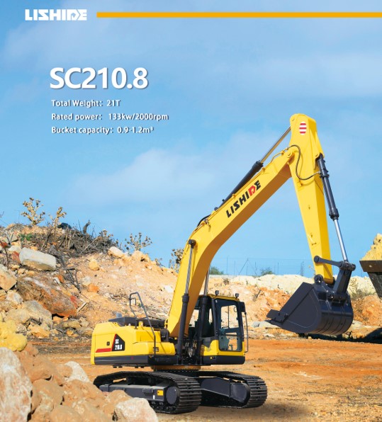 EXCAVATOR LISHIDE SC210.8