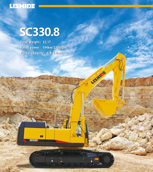 EXCAVATOR LISHIDE SC330.8