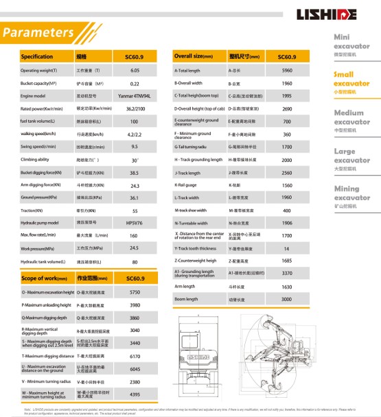Second image of EXCAVATOR LISHIDE SC60.9