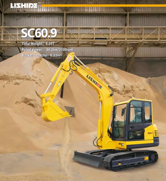 EXCAVATOR LISHIDE SC60.9